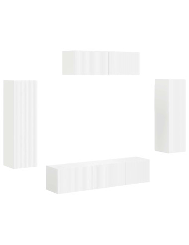 Mobile TV 5 pcs Bianco