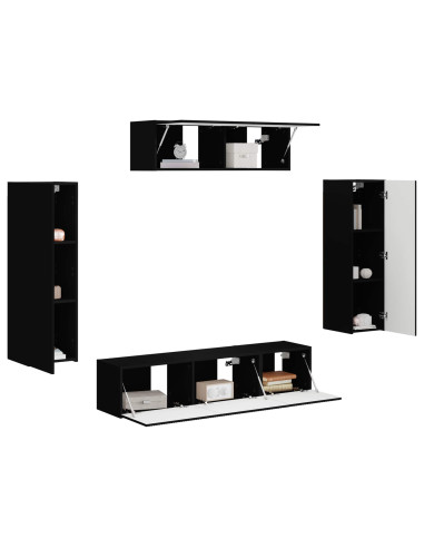 Mobile TV 5 pcs Nero