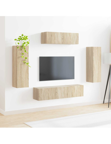 Mobile TV 5 pcs Rovere Sonoma