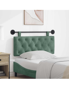 Testata appesa Verde Mare 110 x 55 x 7 cm Velluto