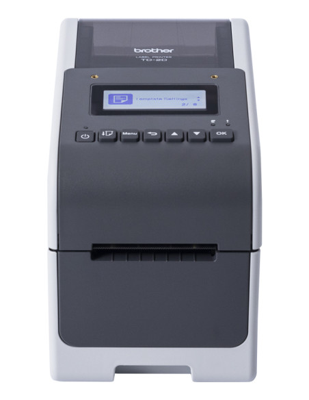 Brother TD-2350D203 stampante per etichette (CD) Termica diretta 203 x 203 DPI 152 mm/s Con cavo e senza cavo Collegamento ether