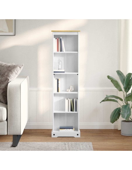 Libreria Bianco 46 x 20 x 170 cm Pino massello