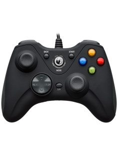 NACON CONTROLLER WIRED PER PC CON PULSANTE HOME COMPATIBILE CON TUTTI I GIOCHI PER PC E CON WINDOWS XP/VISTA/7/8/10 - BLACK