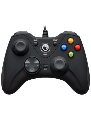 NACON CONTROLLER WIRED PER PC CON PULSANTE HOME COMPATIBILE CON TUTTI I GIOCHI PER PC E CON WINDOWS XP/VISTA/7/8/10 - BLACK