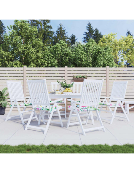 Cuscini per sedie 6 pcs Multicolore 50 x 50 x 4 cm