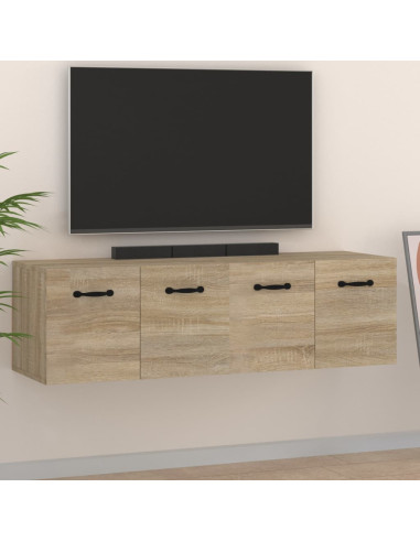 Mobili Parete 2 pz Rovere Sonoma 80x35x36,5cm Legno Multistrato