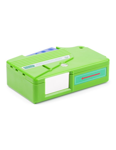 StarTech.com Pulitore per fibra ottica, Cassetta per la pulizia del connettore della fibra, Pulitore per fibra LC, Pulitore per 