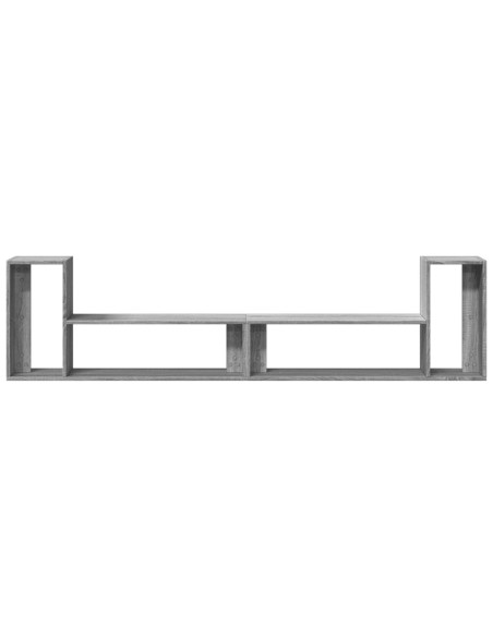 Mobili TV 2 pz Grigio Sonoma 100x30x50 cm in Legno Multistrato