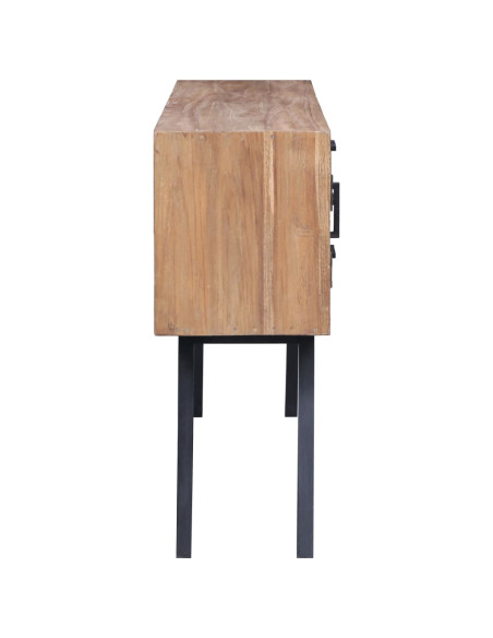 Madia 110x30x75 cm in Legno Massello di Teak