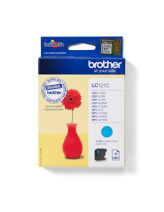 Brother LC121C cartuccia d'inchiostro 1 pz Originale Ciano