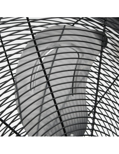 Ventilatore a Tamburo Industriale 60 cm 172,5 W Nero