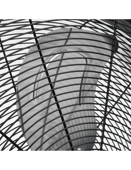 Ventilatore a Tamburo Industriale 60 cm 172,5 W Nero