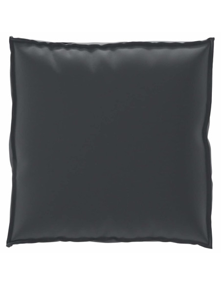 Set di Cuscini per Pallet 2 pcs Nero Tessuto Oxford