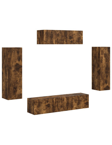 Mobile TV 5 pcs Rovere fumé