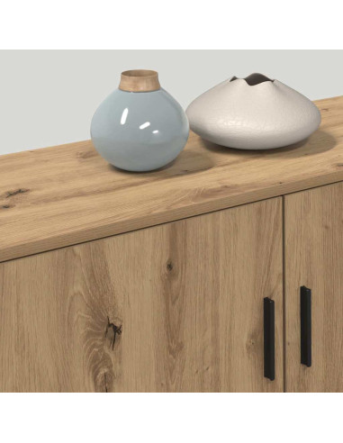 Set Mobile TV da Parete 3 pcs Rovere artigianale