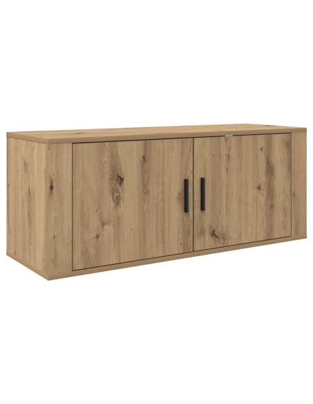 Set Mobile TV da Parete 2 pcs Rovere artigianale