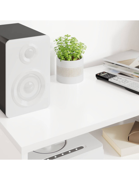 Mobile TV Bianco 60 x 35 x 40 cm Legno multistrato