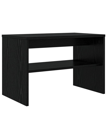 Mobile TV Rovere Nero 60 x 35 x 40 cm Legno multistrato