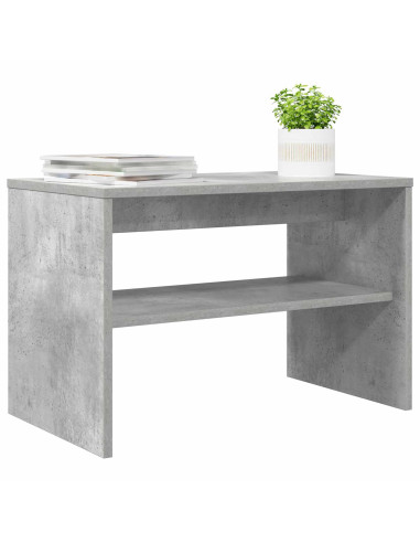 Mobile TV Grigio cemento 60 x 35 x 40 cm Legno multistrato