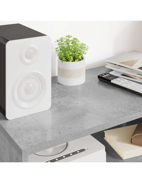 Mobile TV Grigio cemento 60 x 35 x 40 cm Legno multistrato