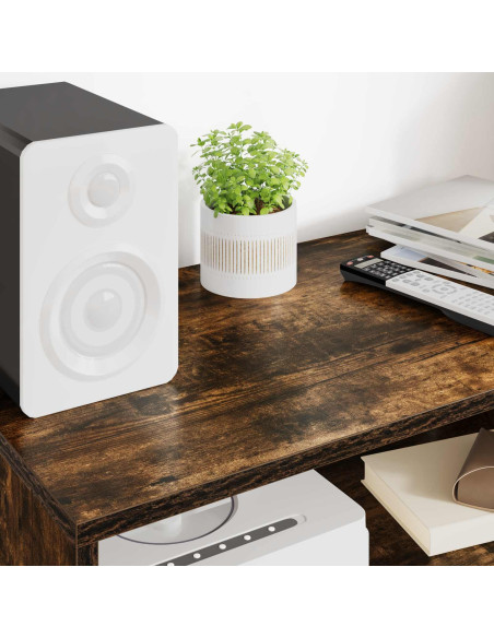 Mobile TV Rovere fumé 60 x 35 x 40 cm Legno multistrato