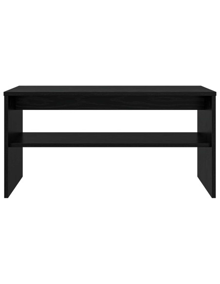 Mobile TV Rovere Nero 80 x 35 x 40 cm Legno multistrato