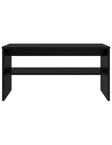 Mobile TV Rovere Nero 80 x 35 x 40 cm Legno multistrato