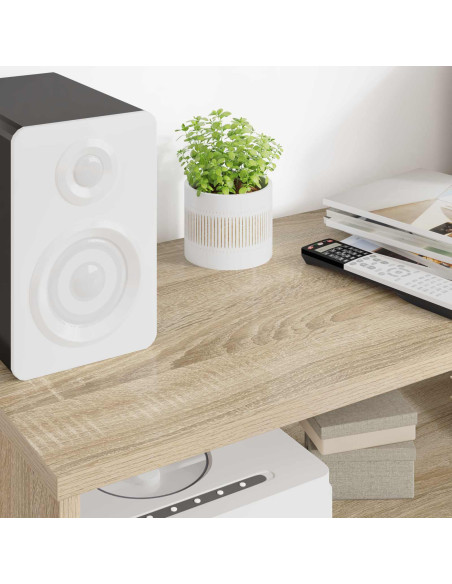 Mobile TV Rovere Sonoma 80 x 35 x 40 cm Legno multistrato