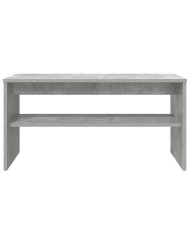Mobile TV Grigio cemento 80 x 35 x 40 cm Legno multistrato