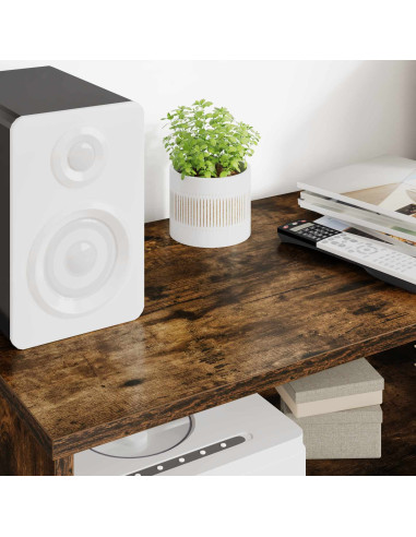 Mobile TV Rovere fumé 80 x 35 x 40 cm Legno multistrato