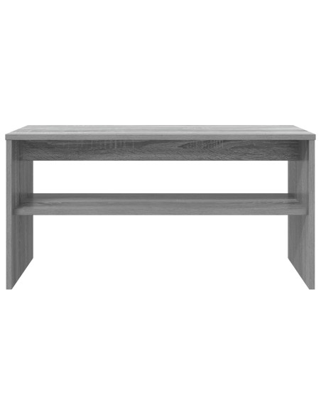 Mobile TV Grigio Sonoma 80 x 35 x 40 cm Legno multistrato