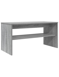 Mobile TV Grigio Sonoma 80 x 35 x 40 cm Legno multistrato 2