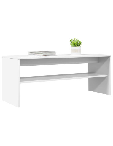 Mobile TV Bianco 100 x 35 x 40 cm Legno multistrato
