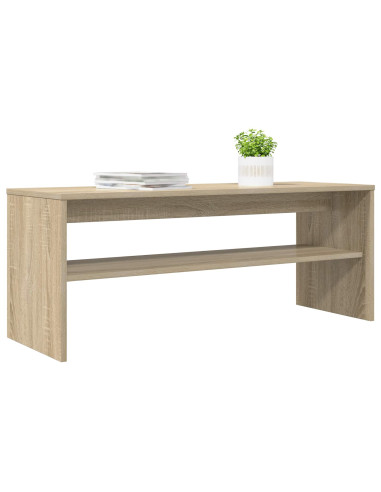 Mobile TV Rovere Sonoma 100 x 35 x 40 cm Legno multistrato
