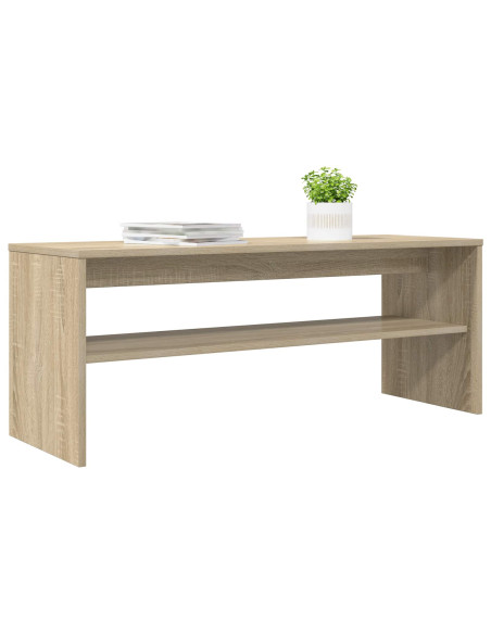 Mobile TV Rovere Sonoma 100 x 35 x 40 cm Legno multistrato