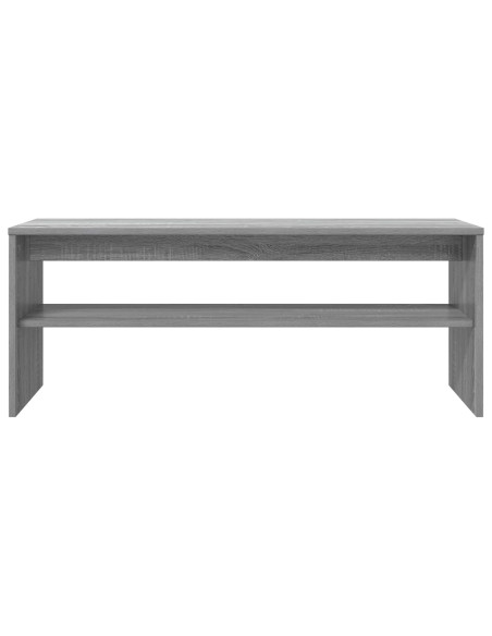 Mobile TV Grigio Sonoma 100 x 35 x 40 cm Legno multistrato