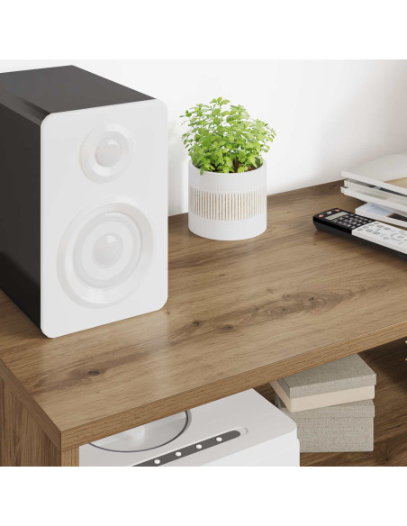 Mobile TV Rovere artigianale 100 x 35 x 40 cm Legno multistrato