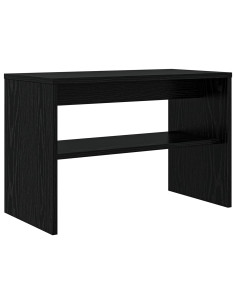 Mobile TV Rovere Nero 60 x 30 x 40 cm Legno multistrato 2