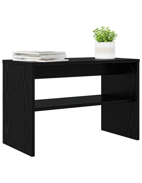 Mobile TV Rovere Nero 60 x 30 x 40 cm Legno multistrato