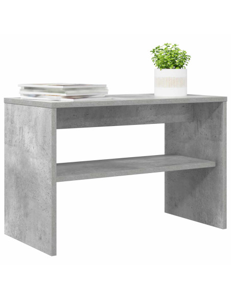 Mobile TV Grigio cemento 60 x 30 x 40 cm Legno multistrato