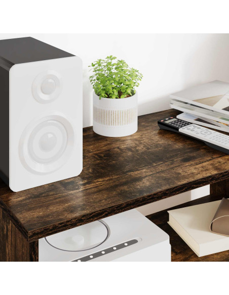 Mobile TV Rovere fumé 60 x 30 x 40 cm Legno multistrato