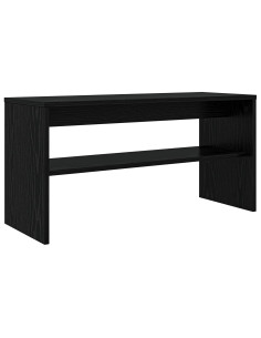 Mobile TV Rovere Nero 80 x 30 x 40 cm Legno multistrato 2