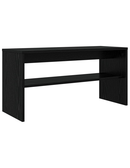 Mobile TV Rovere Nero 80 x 30 x 40 cm Legno multistrato