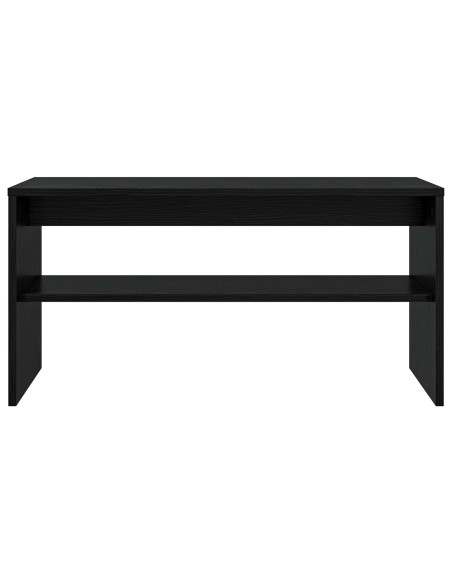 Mobile TV Rovere Nero 80 x 30 x 40 cm Legno multistrato