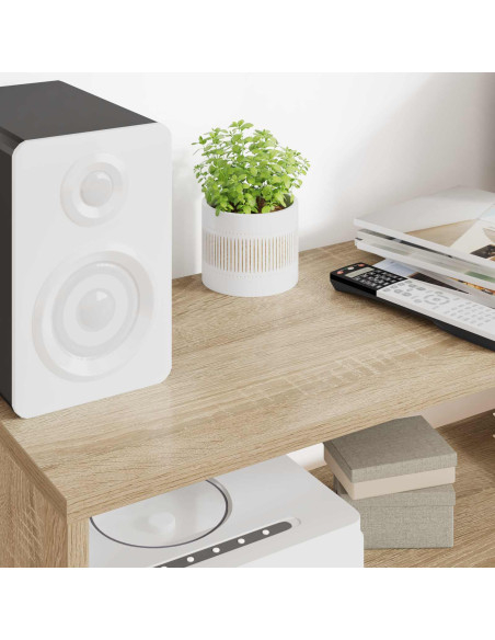 Mobile TV Rovere Sonoma 80 x 30 x 40 cm Legno multistrato