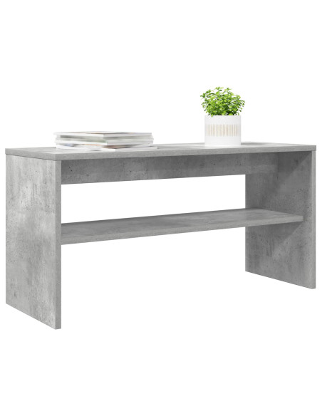 Mobile TV Grigio cemento 80 x 30 x 40 cm Legno multistrato
