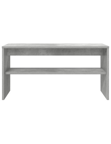 Mobile TV Grigio cemento 80 x 30 x 40 cm Legno multistrato
