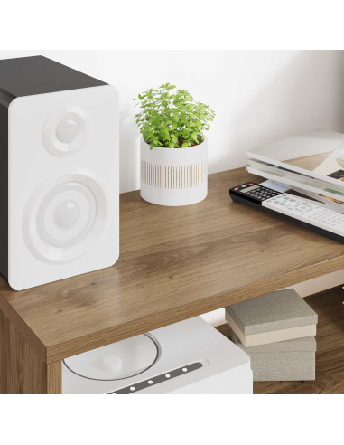 Mobile TV Rovere artigianale 80 x 30 x 40 cm Legno multistrato