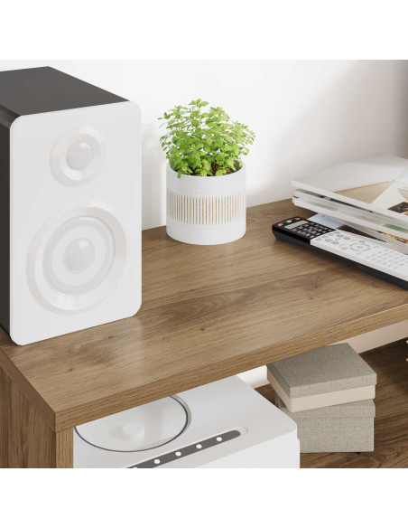 Mobile TV Rovere artigianale 80 x 30 x 40 cm Legno multistrato