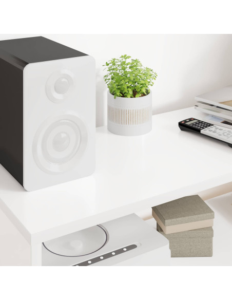 Mobile TV Bianco 100 x 30 x 40 cm Legno multistrato